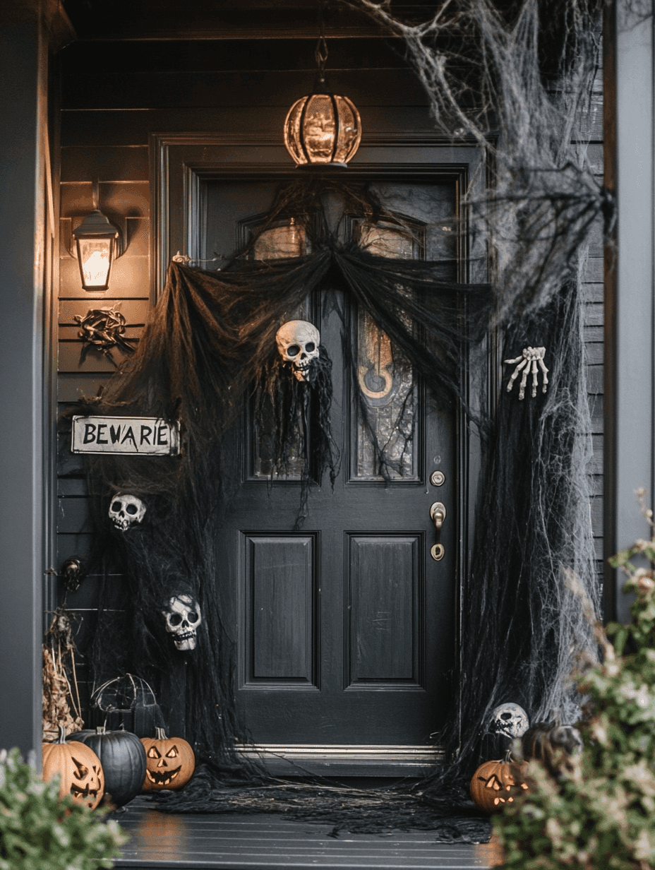 10 Spooktacular Halloween House Ideas to Haunt Your Home - PlantyFlower